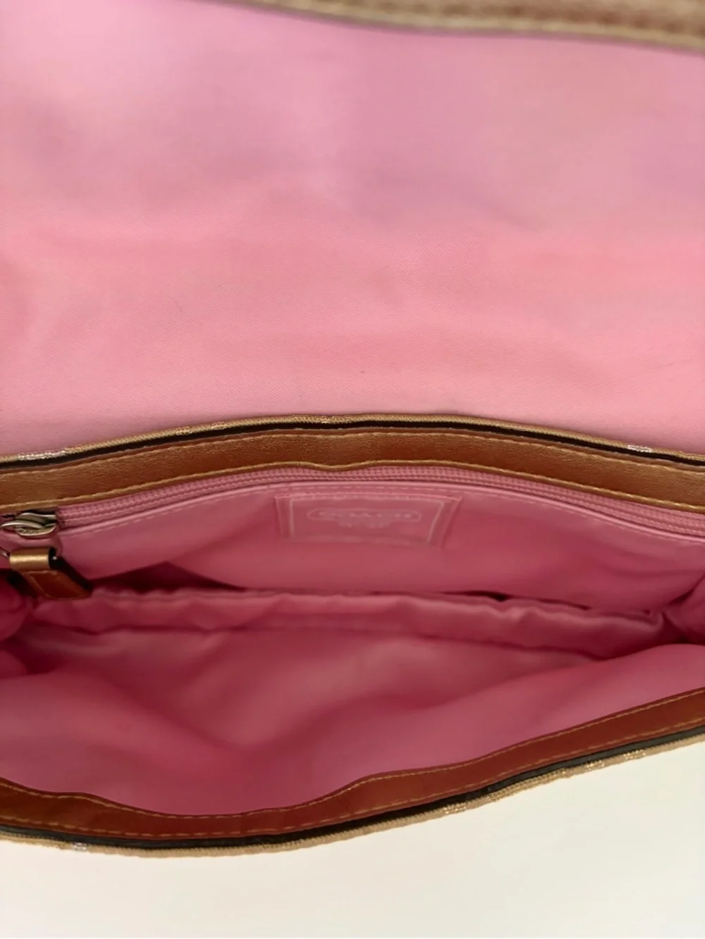 Coach Vintage Y2K Signature Small Shoulder Bag